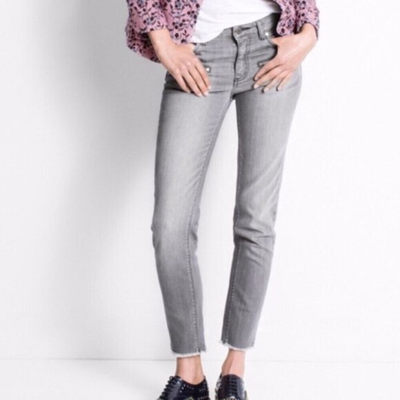 Zadig & Voltaire Denim - Zadig & Voltaire Eva Low Rise Slim Leg Jeans Size 26